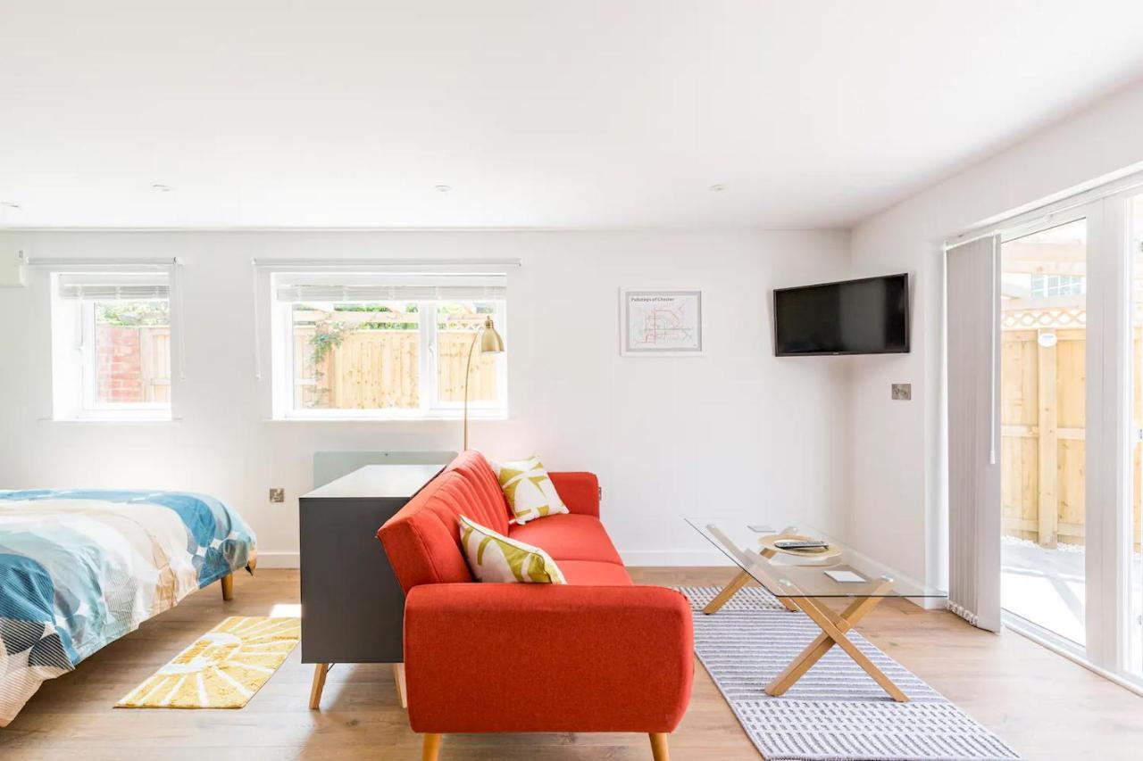 Charming Chester Studio With Private Garden & Free Parking المظهر الخارجي الصورة