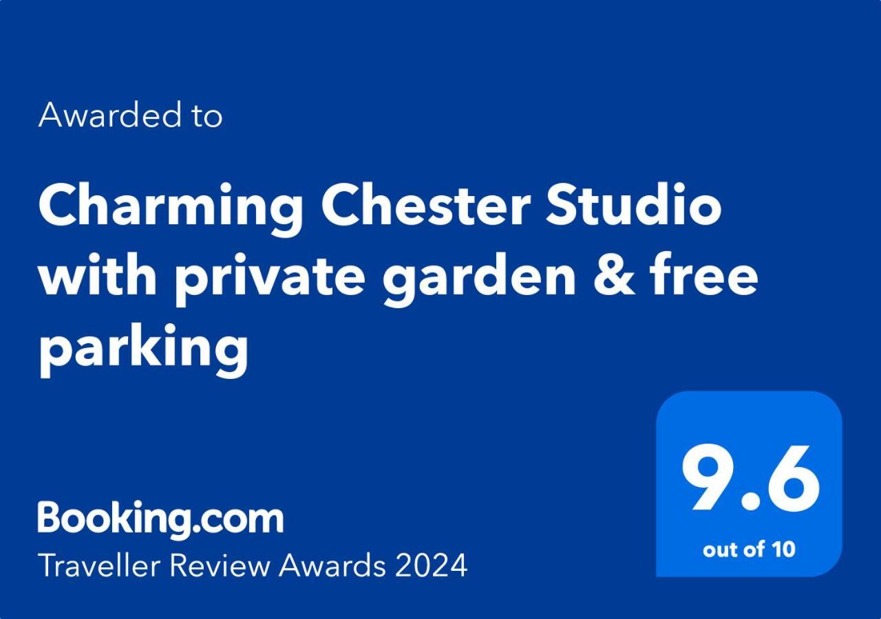 Charming Chester Studio With Private Garden & Free Parking المظهر الخارجي الصورة